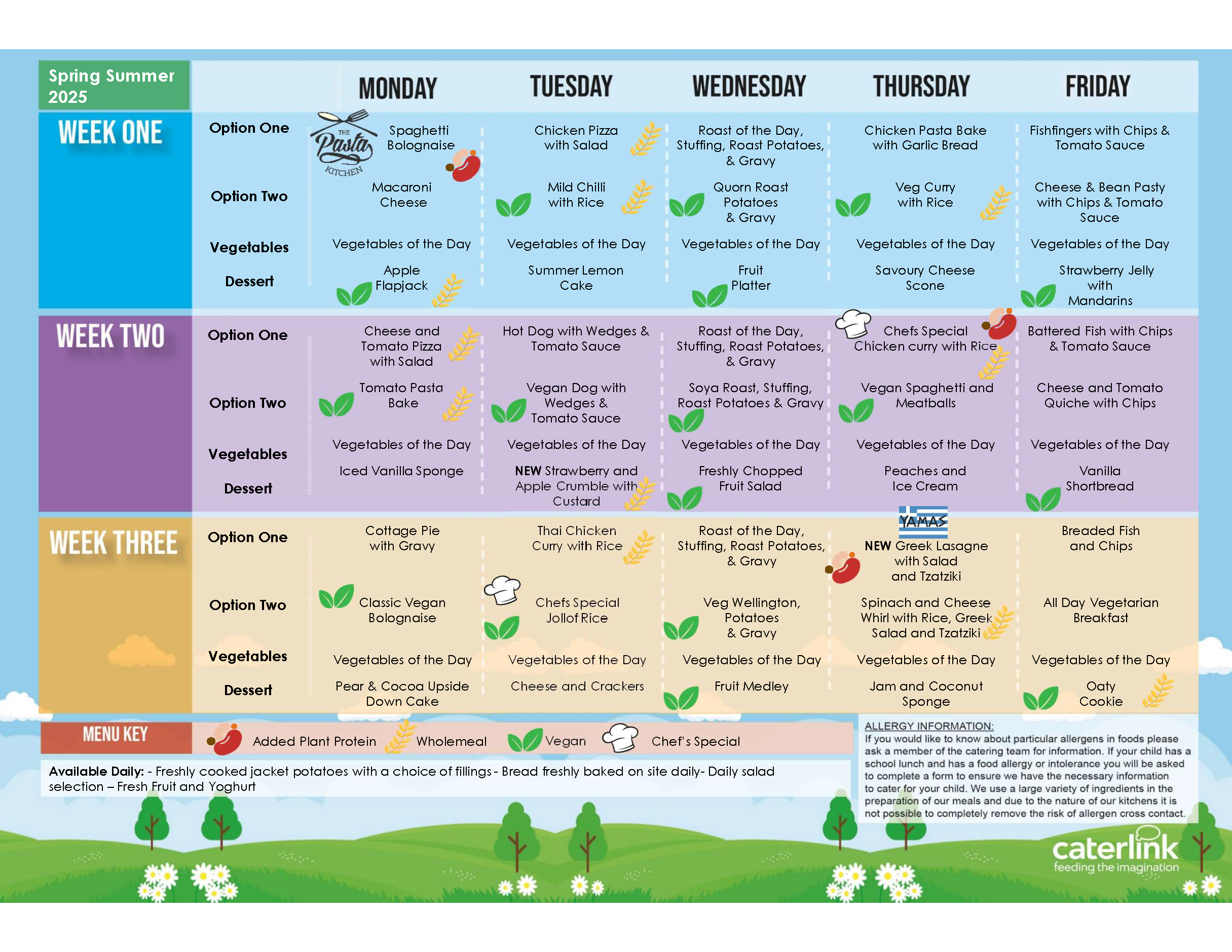 Caterlink Spring Summer Menu as image 1