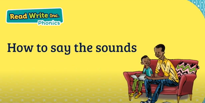 How to help your child learn the Read Write Inc. phonics sounds